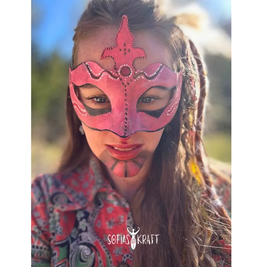 Sofia i ceremoniell mask